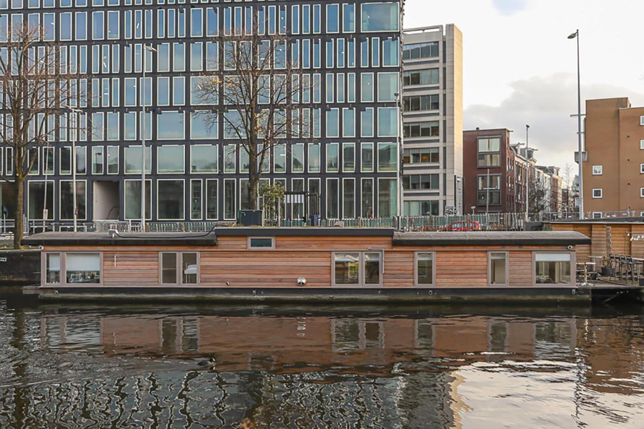 암스테르담 Houseboat Next To Amstel B&B 외부 사진
