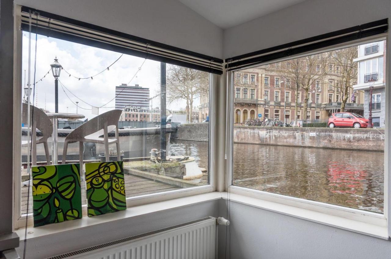 암스테르담 Houseboat Next To Amstel B&B 외부 사진